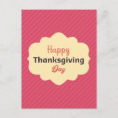 幸エレガントせな感謝祭 シーズンポストカード (正面)