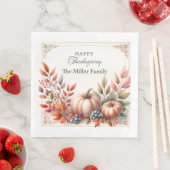 幸エレガントせパーソナライズされたな感謝祭のカボチャ (インサイチュ)