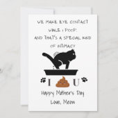 幸カスタマイズせな母/父の日 サンキューカード (正面)