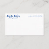 幸カスタム福の雲 名刺 (裏面)