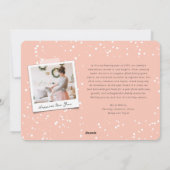 幸カラフルせな日と明るい方法新年の写真 シーズンカード (裏面)