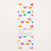 幸カラフルせな魚 ヨガマット (正面)