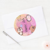 幸クリック ラウンドシール (封筒)