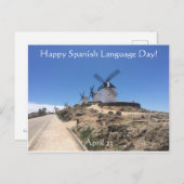 幸スペインのせな語学日！ ポストカード (正面/裏面)