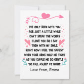 幸パーソナライズされたせな1日目の母の日，名前をカスタムする シーズンカード (正面)