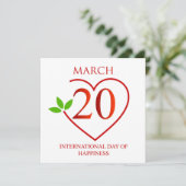 幸パーソナライズされたせ国際的の願い シーズンカード (スタンド正面)