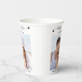 幸モダンせな写真結婚を 紙コップ (右)