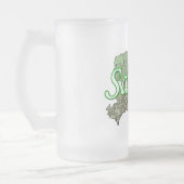 幸仙 フロストグラスビールジョッキ (左)