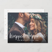 幸包まれたせに |クリスマス写真&ミセス シーズンポストカード (正面/裏面)