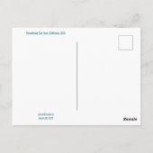 幸国際的せな女の日！ ポストカード (裏面)