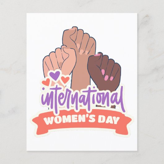 幸国際的せな女性の日 (正面)