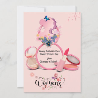 幸国際的せな女性の日 招待状