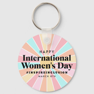 幸国際的せな女性の日   3月8日 キーホルダー