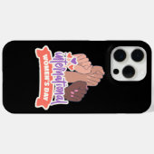 幸国際的せな女性の日 Case-Mate iPhoneケース (裏面 (横))