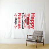 幸国際的ナース日 タペストリー (インサイチュ(横))