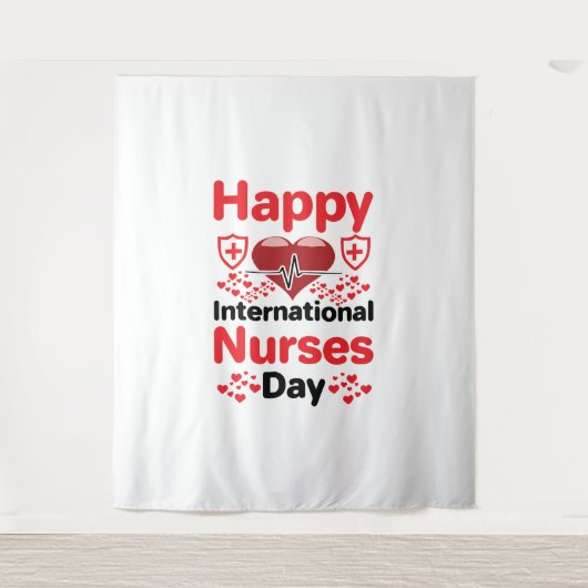 幸国際的ナース日 タペストリー (正面)