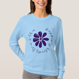 幸感動的福開花 Tシャツ