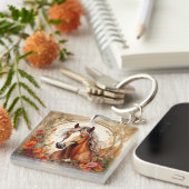 幸楽しむせな気持ちになる瞬間 キーホルダー (正面右)