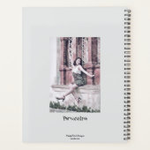 幸福かわいらし引用文ガーリーピンクジャーナル プランナー手帳 (裏面)