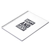 幸福で幸運な ノートブック (左側)