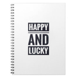 幸福で幸運な ノートブック