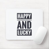 幸福で幸運な マウスパッド (マウス)