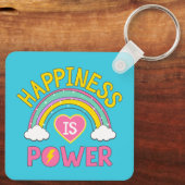 幸福とはパワーレインボー キーホルダー (裏面)