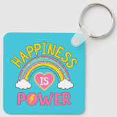 幸福とはパワーレインボー キーホルダー (裏面)