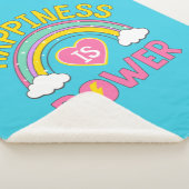 幸福とはパワーレインボー シェルパブランケット (3/4)