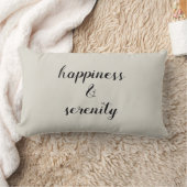 幸福と平安 ランバークッション (ブランケット)