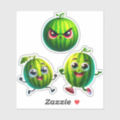 幸福と怒幸福 シール (シート)