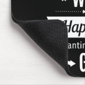 幸福と成功 マウスパッド (コーナー)