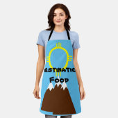 幸福と目的地 エプロン (着用した状態)