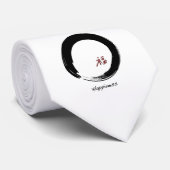 幸福と禅のシンボルキャラクター ネクタイ (ロール)