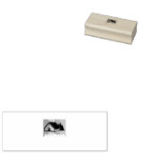 幸福なキャンパーのライブ愛 ラバースタンプ (押印)