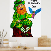 幸福なレプレシャンと妖精の友人 ポスター (キッチン)