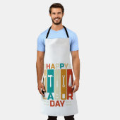 幸福な労働日 エプロン (着用した状態)