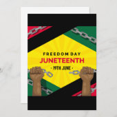 幸福な十二時自由の日 招待状 (正面/裏面)