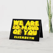 幸福な卒業 カード (正面)