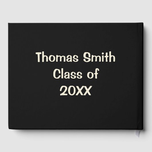 幸福な卒業 ゲストブック (裏面)