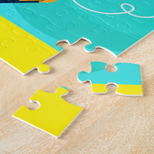 幸福な卒業 ジグソーパズル (側面)