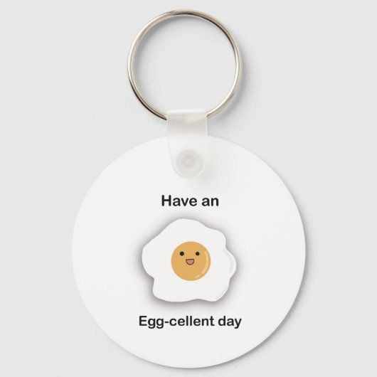 幸福な卵の供給を受ける日 キーホルダー (正面)