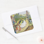 幸福な夫婦 スクエアシール (封筒)