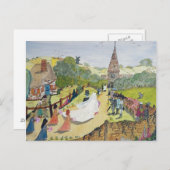 幸福な夫婦 ポストカード (正面/裏面)