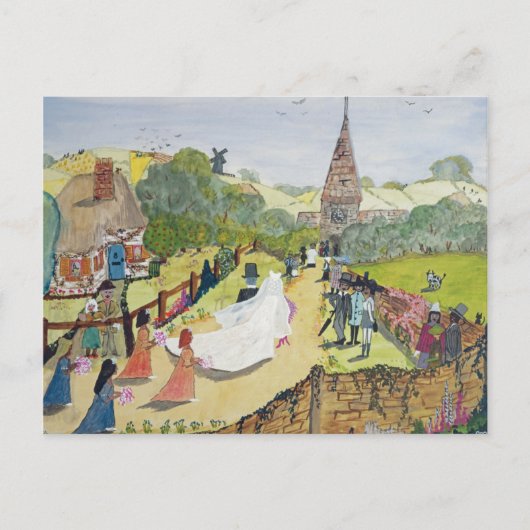 幸福な夫婦 ポストカード (正面)