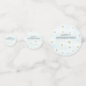 幸福な定年スター コンフェッティ (裏面)