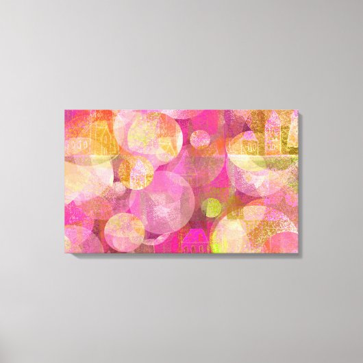 幸福な家 キャンバスプリント (正面)