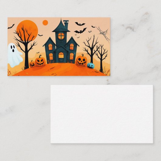 幸福な年 名刺 (正面/裏面)