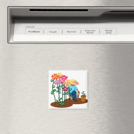 幸福な庭師 マグネット (インサイチュ (食洗機))