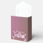 幸福な復活祭の花と蝶 フェイバーボックス (オープン)